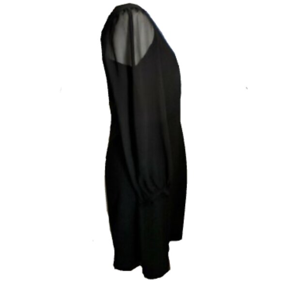 Brand New Marc New York 3/4 Sleeve Little Black Dress - Picture 2 of 3